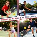 Pickleball Paddle, USAPA Approved, Lightweight Pickle Ball Paddle for Power & Control, Pickleball Paddles for Men & Women Indoor Outdoor Play