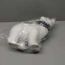 Wesiti Christmas Polar Bear Decorations White Faux Fur Polar Bear Wearing Garland Mom Stuffed Animal Centerpieces Xmas Plush for Holiday Birthday Rustic Home Winter Wonderland Party Gifts