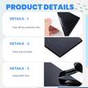 Sieral Aquarium Lids Canopy Set, 20 x 10 Inch, Black, 1 Pcs