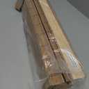 LazBlinds No Tools No Drill Cordless Bamboo Roman Shades, Light Filtering Window Treatment, Roll Up Bamboo Blinds for Windows 26'' W x 64'' H, Brown