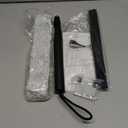 2 in 1 Window Squeegee, Shower Squeegee Window Cleaning Kit with Extension Pole Long Handle Squeegee for Shower Glass Floor Bathroom Home Outdoor, 12 inch Wide, Black