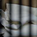 HolidayIdeas 4 Panels Linen Outdoor Curtains for Patio Waterproof White Curtains 84 Inch Length-Outside Curtains Weatherproof, Privacy for Pergola, Porch, Gazebo-54 Wide x 84" Long