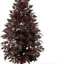 Giegxin 1 Pack 4ft Spring Artificial Tree, Faux Cimicifuga Tree, Artificial Plum Cimicifuga Stems Seeded Plants, Weather Resistant Spring Plant Decor for Porch, Mantel, Outdoor, Indoor