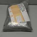 Grey Shower Curtain and Liner Set - 230GSM Waffle Weave Textured Heavy Duty,Hotel Luxury Weighted Bath Curtain,71W x 74H