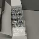 BESTTEN 10 Pack Single Pole Decorator Light Switch with Wallplate, 15A 120/277V, Rocker Paddle Wall Switch, On/Off Interrupter for LED and Other Lamps (white)