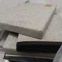 Dog Stairs with Storage 12" H, 2-Step Wider Dog Steps for Dogs Cats, Folding Sturdy Pet Stairs Climbing Sofa Couch, Ramp for Car Hold Up to 150 lbs (Gray, No Condo)