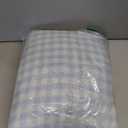 Laura Ashley - Bath Towels, Absorbent & Fade Resistant Cotton Towels, Dorm Essentials (Ginny Blue, 3-Piece)