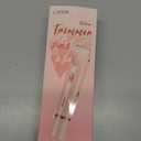 Bikini Trimmer for Women, 2 in 1 Electric Razors for Women, Dermave Bikini Shaver 2.0, IPX7 Waterproof & Easy Cleaning, Ceramic Blade, 120 Min Cordless Runtime, Ultra Low Silent (Pink).