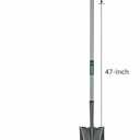 Truper Green Built Square-Point Shovel, 47-Inch Fiberglass Handle with 5-Inch Grip (Model PCL-FP / 31657)