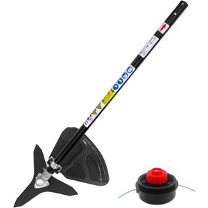Brushcutter Attachment/Expand-It Straight Shaft Trimmer Attachment fits for Ryobi, Hart, Craftsman, Weed Eater, Mtd pro, Troy-Bilt, Toro, John Deere, Hus 128LD Most Powerhead, trimmer head, Brush cutter head