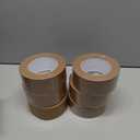 Lichamp Kraft Packing Tape, Brown Kraft Gummed Tape for Packing Boxes, Shipping Cardboard and Carton Sealing, 6 Rolls x 2 inch x 55 Yard x 7 mil, B206BN