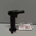 Sondiko Butane Torch Lighter with Visible Fuel Window, Refillable Soldering Torch with Adjustable Flame for Welding, Resin Art, Industrial(Butane Gas Not Included) (Black 2)