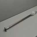Extendable Stainless Steel Shower Curtain Rod Spring Tension Rod for Bathroom Wardrobe No Drilling Required Multi Purpose Use for Clothesline Curtains Fits