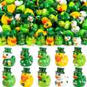 120 PCS St.Patrick's Day Mini Resin Duck