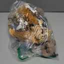 HyDren 18 Pcs Small Safari Stuffed Animals Bulk 4.8 Inch Jungle Animal Mini Plush Toy Lion Tiger Elephant Giraffe Leopard Monkey Figures for Summer, Baby Shower, Birthday Party(Cute Style)