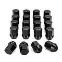 M14x1.5 Lug Nuts Fit Cadillac CTS Chevy Camaro Dodge Charger Challenger Charger Tesla, 19 PCS OEM/Stock Style Black 14mmx1.5 Wheel Lug Nuts 7/8" Hex Replace 6509873AA 611-331 6509-873AA 5Lug Rim Sedan