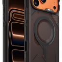 Aulumu A17 iPhone 17 Pro Max Case | MagSafe Compatible | TouchSensitive Buttons | Integrated Drop Protection | MilitaryGrade Outdoor Design Black