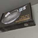 Titanium Wok Pan with Lid 12" Non-Toxic PFAS-Free Woks & Stir-fry Pans, Tri-Ply Titanium & Stainless Steel, Induction & Dishwasher Safe