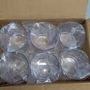 US Acrylic Classic Clear Plastic Reusable Drinking Glasses (Set of 6) 12oz Rocks Cups | BPA-Free Tumblers, Made in USA | Top-Rack Dishwasher Safe, Clear, Rocks Tumblers