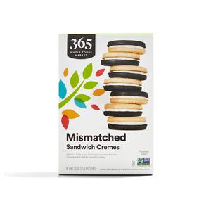 365 by Whole Foods Market, Mismatched Sandwich Cremes, 20 Ounce (1.25 Pound (Pack of 1)), Best By 20 2024 