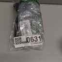 Tempt Me Women Twist Bikini Bottom Moderate High Cut Bathing Suit Bottoms Ruched Swimsuit Bottom (Large, Black)