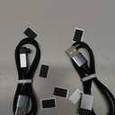 AGVEE 2 Pack 3.3ft USB-C to 30 Pin Cable Adapter for Old iPhone 4/4S iPad 1/2/3 iPod, Braided Metal Shell Type-C to 30Pin Adapter Charging Charger Data Cord, Black