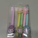 3pcs 5 Pack Ballpoint Pens, Cute Pens, Fun Black Pens, Funny Pink Jellyfish Pen