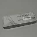 ISUNMEA 9 Inch Solar Lighted House Numbers for Outside, Light Up Waterproof LED Address Numbers Signs for Houses, Large Personalized Illuminated Exterior Modern House Numbers Light (1-Black, 9IN)