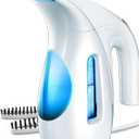 HiLIFE Steamer for Clothes, Portable Handheld Design, 240ml Big Capacity, 700W, Strong Penetrating Steam, Removes Wrinkle, for Home, Office(ONLY FOR 120V) (Blue)