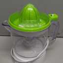 Proctor Silex Electric Citrus Juicer Machine, 34 oz., for Orange, Lemon, Grapefruit Juice, White & Green (66337)