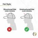 Desert Cactus Villanova University Baseball Hat VU Wildcats Brimmed Embroidered Hats Cap Adjustable Cloth Strap Adult (Style D1) Blue