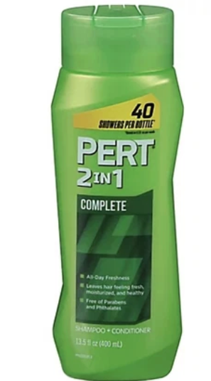 Pert Plus 2-in-1 Shampoo Plus Conditioner, Normal Hair 13.50 oz 6 Pack