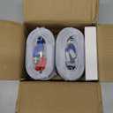 ANNKE 30M/100ft BNC Cable, Video Power Extension Surveillance Camera Cables for CCTV Security DVR System Installation, Free 8X BNC Connectors and 100pcs Cable Clips Included, 4 Pack, White