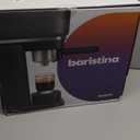 Philips Baristina Espresso Machine, Grind, Tamp & Brew Coffee Beans in One Swipe, Compact, 16 Bar Pump Pressure, Automatic Grinder, Black with Black Portafilter (BAR300/60)