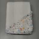 KeaBabies Hooded Baby Towel for Newborn - Viscose Derived from Bamboo Large Baby Bath Towels with Hood for Boys, Girls, Toddler, Extra Absorbent & Soft Newborn Bath Essentials (Wildflowers, Regular)