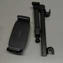 Lamicall Car Headrest Tablet Holder - [3 in 1 Extension Arm] Adjustable Tablet Car Mount for Back Seat, Gifts Road Trip Essentials for Kids, for 4.7-11" Device Like iPad Pro, Air, Mini, Galaxy, Fire (Black)