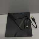 7 in 1 External Blu Ray Drive, External Blueray/DVD Drive for PC with SD/TF Port Blu Ray Burner, Support 100G Disc R/W for PC External Blu Ray Drive for Windows Linux MacOS Laptop Desktop