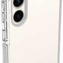 Armor Classics Crystal Case for Samsung Galaxy S23 Plus, Crystal Clear with Light Grey Tape