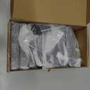4pcs Post 1" Aluminum Deck Post Base Cover, Post Skirt, Handrail, Stair, Porch, Deck Railing Base Brackets Covers (Black)