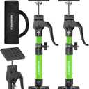 Cabinet Jack Support Pole, 15.8-23.6 Inches Steel Telescopic Quick Support Rod, Third Hand Tool Support System, Drywall Jack, Cargo Bars, 200 LB Capacity, 2-Pack