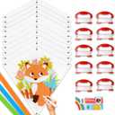 DIY Kites for Kids Kite Making Kit Bulk, Decorating Coloring Kite Party Pack,White Diamond Kite Kits