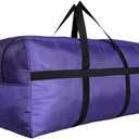 DoYiKe Extra Large Storage Duffle Bag with Zippers and Handles, Big Foldable Duffle Bag for Travel