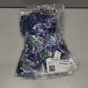 3 x Amazon Essentials Women's High Waist Swim Bottom (Available in Plus Size) (Medium, Deep Blue Paisley)