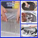 10 PCS Non Scratch Wire Dishcloth, Upgrade 3-Layer Dish Cloth, Premium Scrubbing Multipurpose Wire Dishwashing Rag, Kitchen Cleaning, Scrubs Dishes, Sinks Cleans, Home Essentials (7.87x7.87-10pcs)