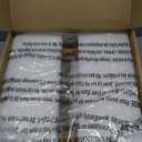 Clasin Home Jewelry Box with Glass Lid, 2 Layer Jewelry Organizer for Women, Solid Wooden Jewelry Box Display for Ring Earrings Necklace Bracelet, Pine Wood Jewelry Boxes Vintage Style for Gifts