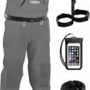 Foxelli Chest Waders, Waterproof 4mm Neoprene Hunting & Fishing Waders for Men & Women with Boots (13, Grey)