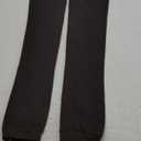 CHRLEISURE Women's Fleece Lined Tights - Fake Sheer Warm Pantyhose Thick Winter Leggings, XS/S, Coffee