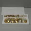 Candlestick Holders, Taper Candle Holder for Candlesticks Gold Brass Vintage Candle Stick Candle Holders Candelabra Candle Holder for Fireplace Party Dining Home