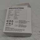 Joysea D2 Bluetooth Label Maker Machine, Portable Thermal Label Printer for Home, Office, Business, Easy-to-Use Sticker Printer (Green)