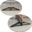 Tandefio 16 Pcs/4 Sets Spider Feet Board Sign Holder Base Adjustable Heavy Duty Metal Floor Mount Standing Sign Holder for Business Store Board Display Show (Base Only)